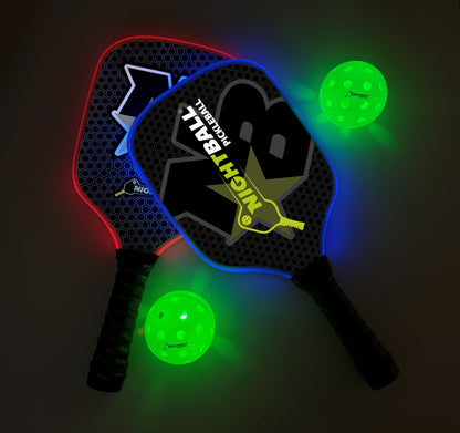 NightBall® LED Pickleball Set - NEW!