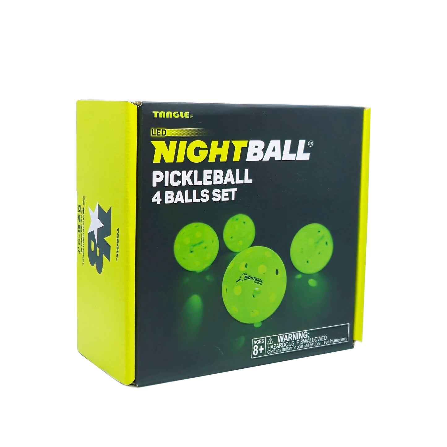 NightBall® LED Pickleballs (4-Pack)