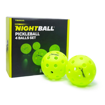 NightBall® LED Pickleballs (4-Pack)